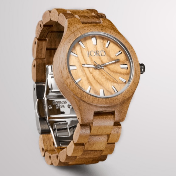 JORD Accessories - JORD Koa & Burl Fieldcrest Series Wood Watch